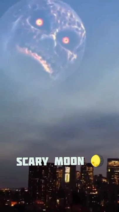 i found scary Lunar moon in Minecraft 🤯 scary moon cartoon#scarymoon #moon #short #vairl #space