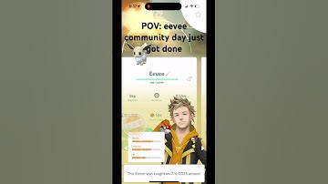 Eevee community day was awesome