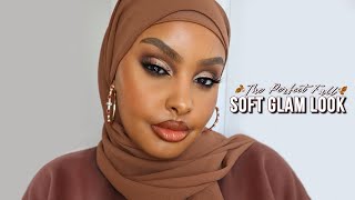 The Perfect Fall Soft Glam Look 🤎 | Jasmine Egal