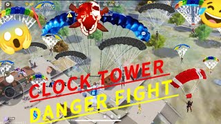 CLOCK TOWER FREE FIRE DANGER ⚡ GAME PLAY VIDEO | BLACK KOBRA 🪱 | FUNNY 🤣 | #freefire @Pocogered