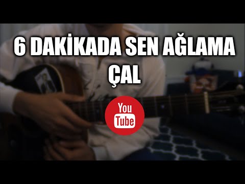 Badem - Sen Ağlama BARESİZ GİTAR DERSİ (Kolaylaştırılmış Versiyon)