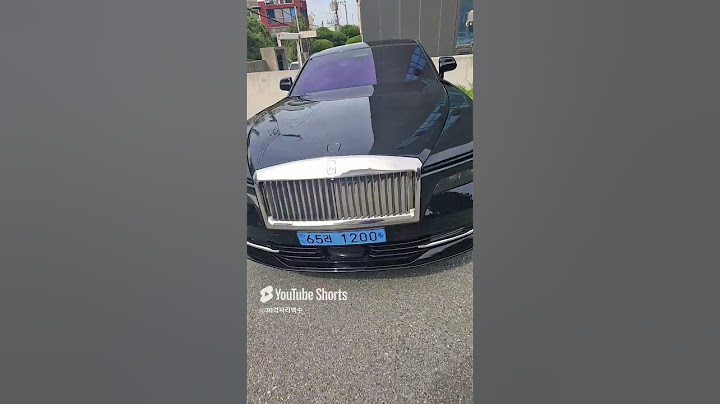 30원짜리백수 해운대 롤스로이스 7억짜리 전기차 실차주 리뷰 홍해의 기적 ㅋㅋㅋㅋㅋ