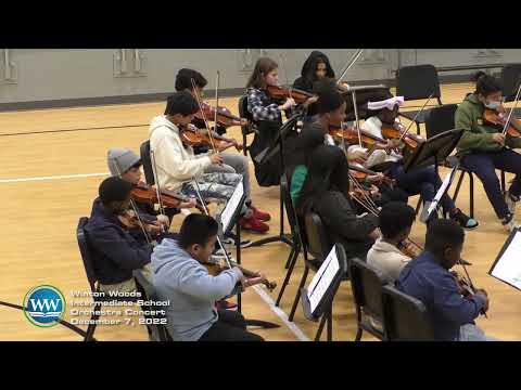 Winton Woods Intermediate School Orchestra Concert - December 7, 2022