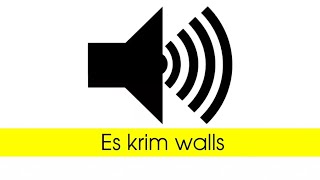 Es krim Walls - Sound effect