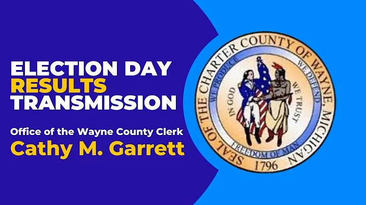 Wayne County Clerk Cathy M. Garrett - Election Day...