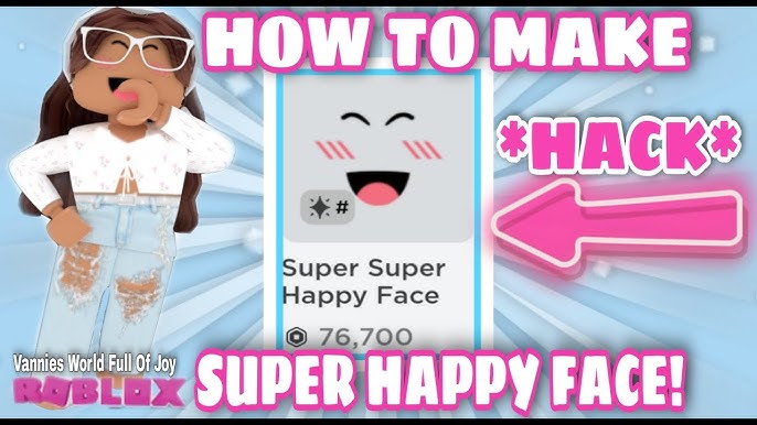 Super Happy Face Roblox For Mask Products from Shiza Pringly