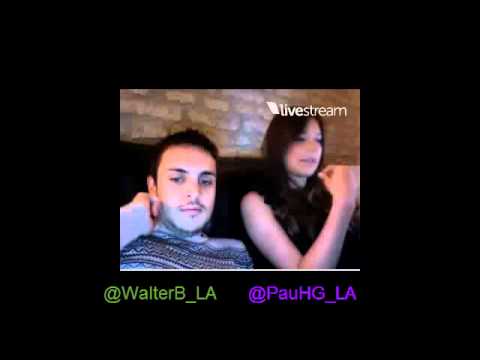 TWITCAM: PAULINA HOLGUIN, WALTER BRUNO Y VALERIA B...