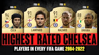 Top 5 Chelsea Players in EVERY FIFA GAMES! 🤯🔥 | FIFA 04 - FIFA 22