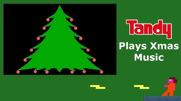 GWBasic: Christmas Music on the Tandy 1000
