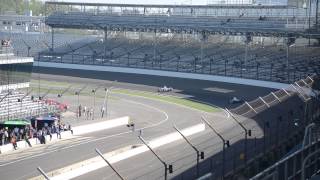 Indianapolis 500 Tuesday Practice (Paddock Penthouse) - Hildebrand and Munoz Pass Hunter-Reay Indianapolis 500 Tuesday Practice (Paddock Penthouse) - Hildebrand and Munoz Pass Hunter-Reay
