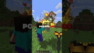 Agua y explosiones de Minecraft ⚠️ #parati #minecraft #4u #datoscurisos #minecraftmemes #videogames