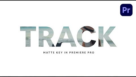 Video Inside Text Using | TRACK MATTE KEY | Premiere Pro 2023 CC @neattutorial