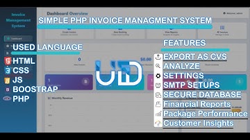 Simple PHP Invoice Management System