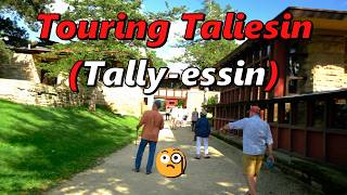 Touring Taliesin || Frank Lloyd Wright's Home, School & Studio