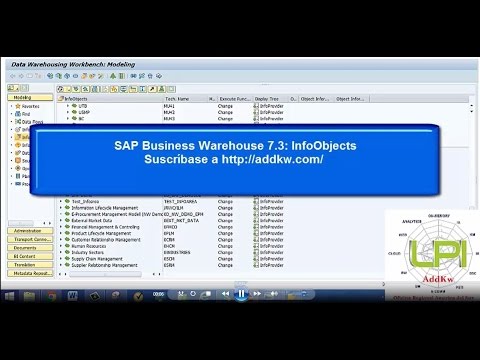 SAP BW 73: Definición e implementación de InfoObjects - YouTube