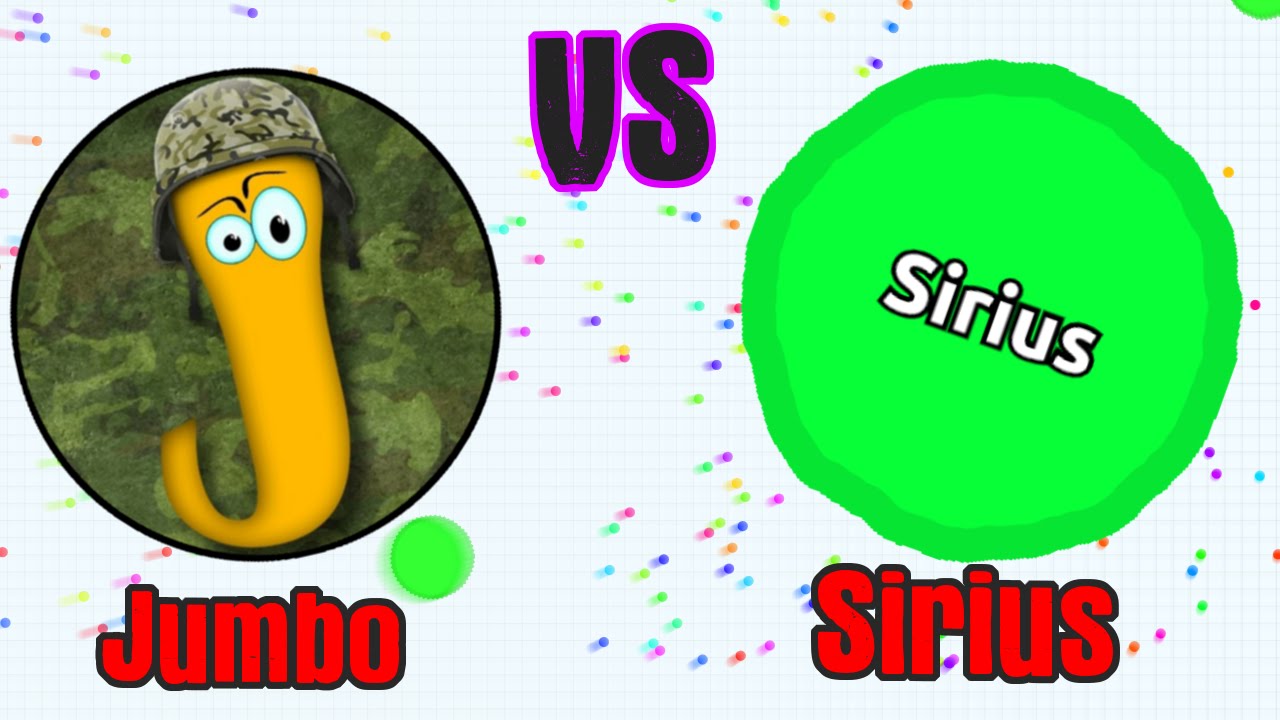 jumbo vs sirius agario