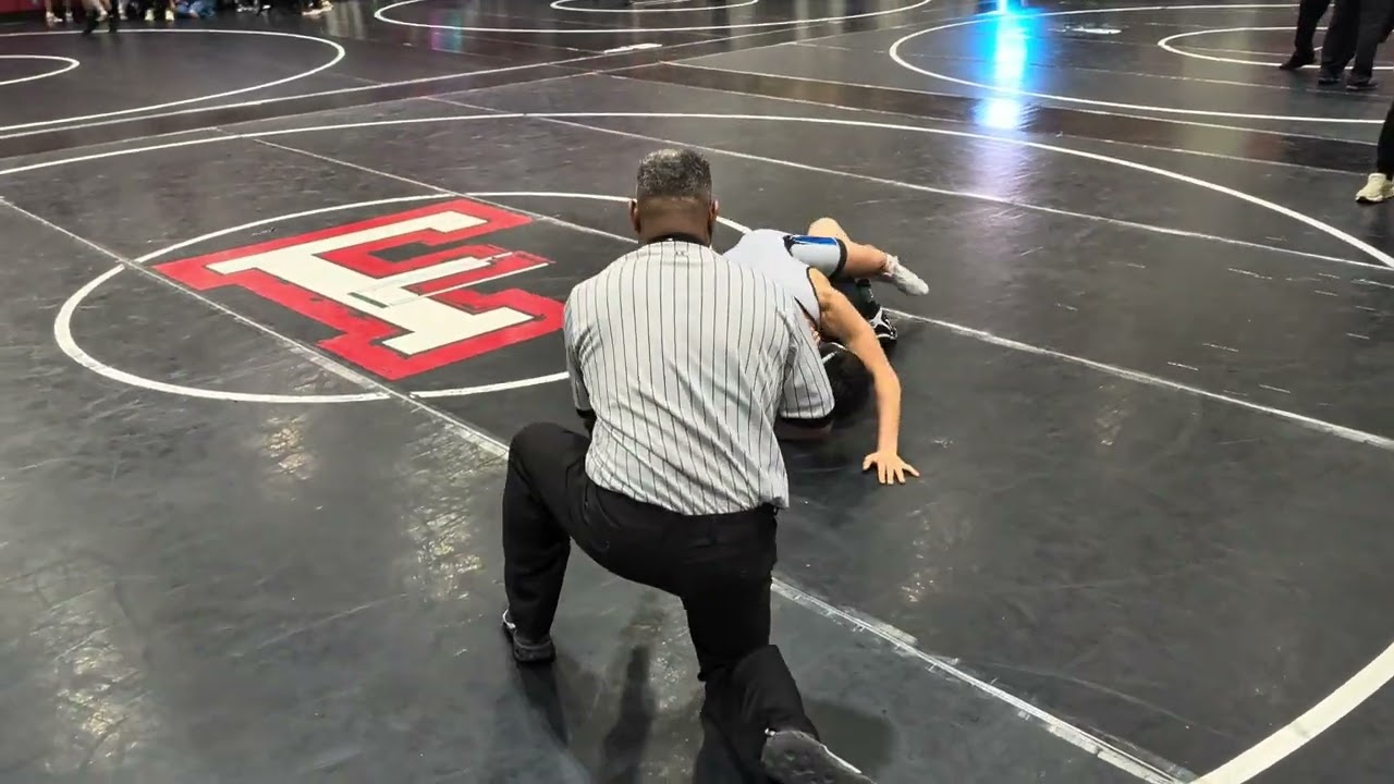 Match 1 - Webber Lawson, Win, Fall, 11-0 (