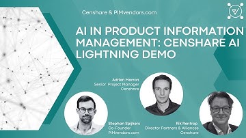 AI in Product Information Management: Censhare AI Lightning Demo