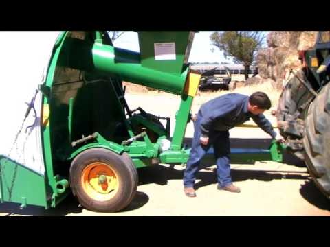 Bagging The Grain: Machine Connection to Tractor