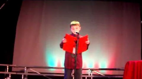 Zachary Runfolo sings No Place Like Home for the Holidays