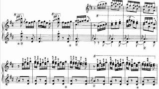 Video thumbnail of "Liszt - Spanish Rhapsody, S254 (Hough) Audio + Sheet music"