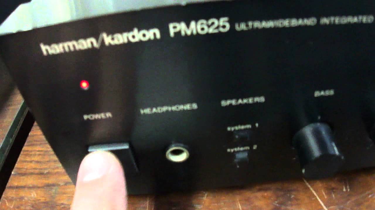 Amplificador Harman Kardon PM-625 