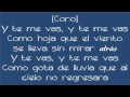 Prince Royce - Te Me Vas (Lyrics)