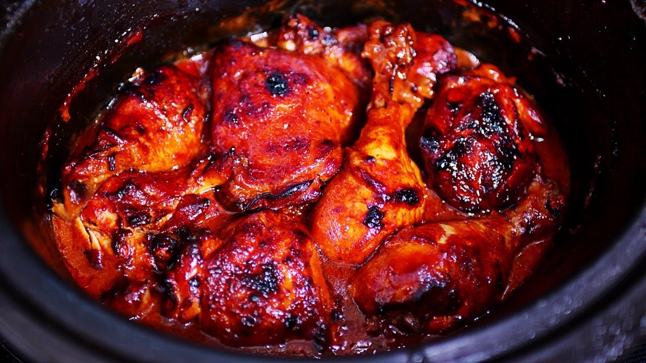 Easy 5 ingredient Slow Cooker Chicken Recipe - YouTube