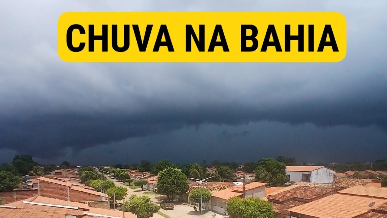 MUITA CHUVA NA BAHIA: Em quase todos os municípios 