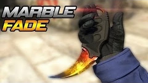 CS:GO - Karambit marble fade ~ Factory New showcase