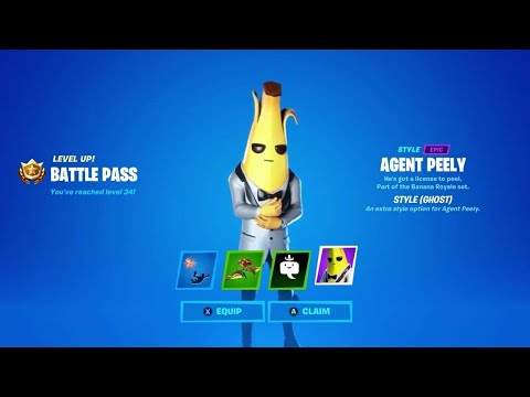 Free Tintina S Pickaxe Glider Contrail Ghost Agent Peely Season 2 Rewards Youtube Fortnite Peelys Glider Fortnite Peelys Glider Free Tintina S Pickaxe Glider Contrail Ghost Agent Peely Season 2 Rewards Youtube