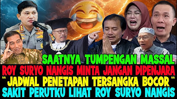 NANGIS KAU SEKARANG 😂 JADWAL PENETAPAN TERSANGKA BOCOR 😂 TAKUT DIPENJARA ROY SURYO KETAHUAN NANGIS 😂