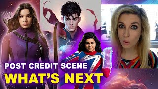 The Marvels Post Credit Scene BREAKDOWN  Spoilers, Explained  MCU Young Avengers