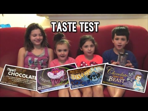 Disney World Chocolate Candy Taste Test - Scarlett's Playdate