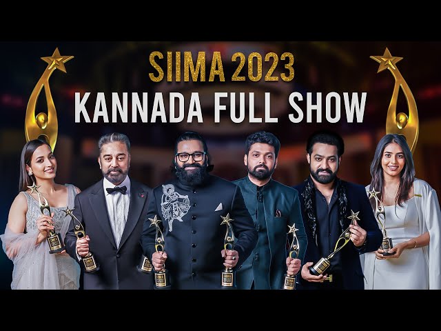 SIIMA 2023 Kannada Main Show Full Event | Rishab Shetty, Rakshit Shetty, Yash, Srinidhi Shetty class=