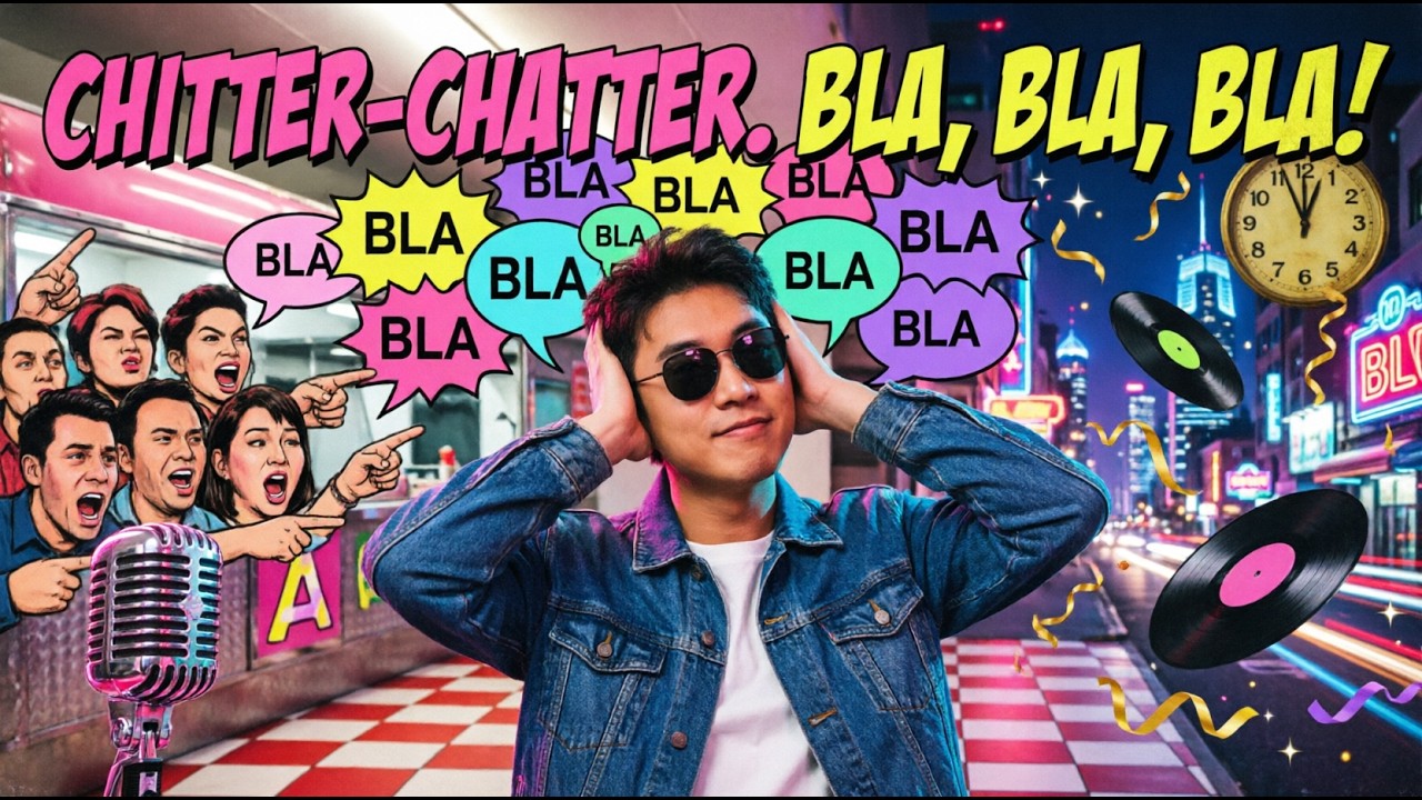 Chitter, chatter. Bla, bla, bla! (lyrics & music by Gianni Peteani)