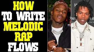 HOW TO WRITE MELODIC RAP FLOWS (MELODY COURSE)