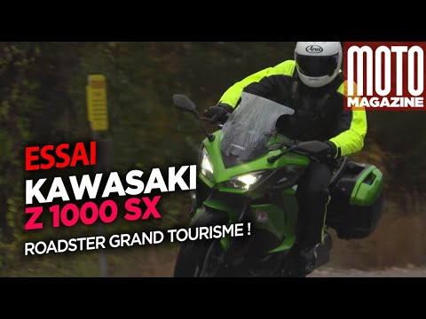 Kawasaki Z1000 SX - Le Roadster Grand Tourisme - Essai Moto Magazine 2017