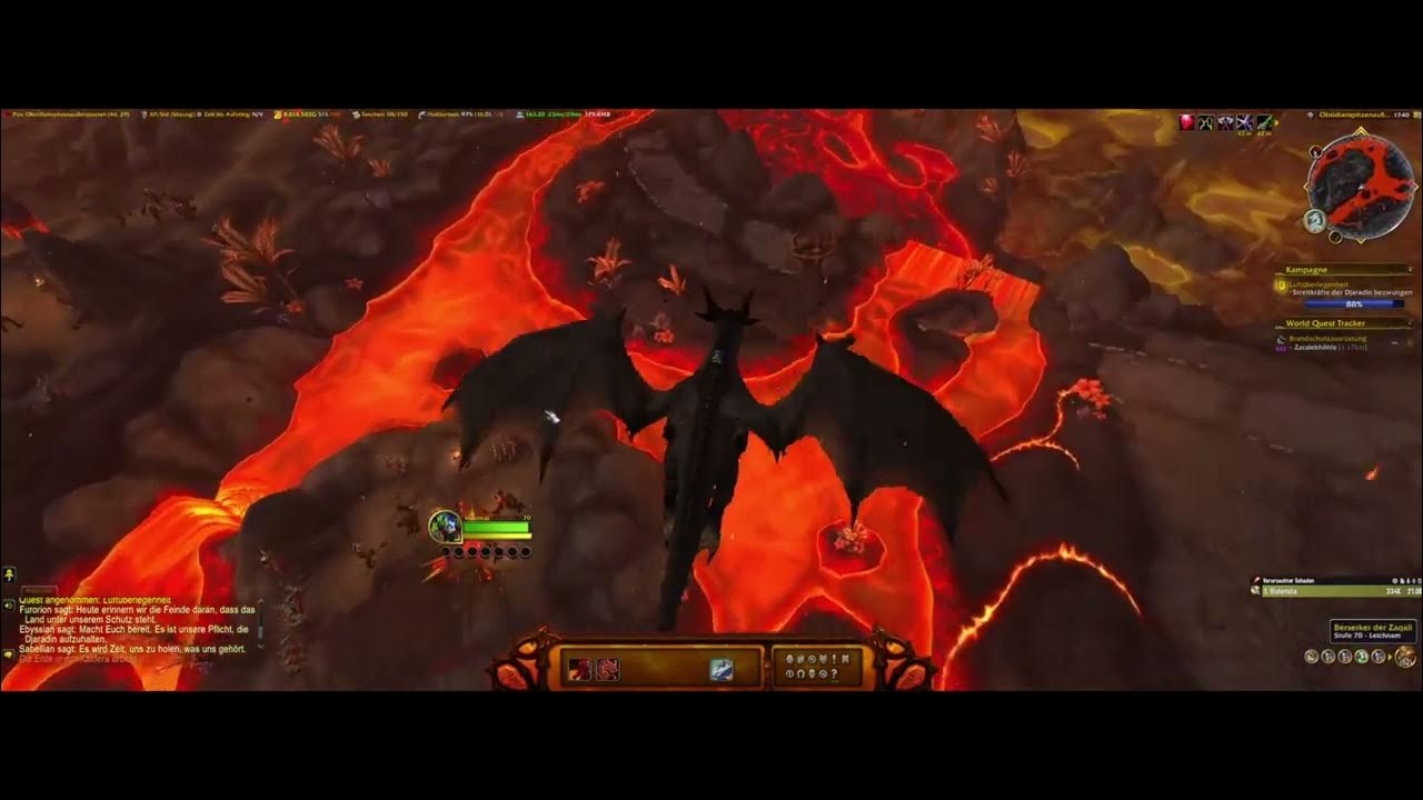 WoW🤩Glut von Neltharion🤩💰Kampagne,Angriff von Fyrakk💰😈Schurke😈 YouTube