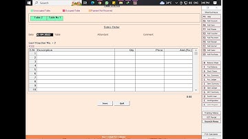 #busy  Restaurants & Hotel Billing in Busy Accounting Software I #Restaurants #Busy-Restrobar