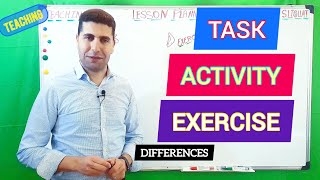 What is the diffirence between Task, Activity and Exercise ? by RachidS English Lessons 1,200 views 3 months ago 10 minutes, 17 seconds