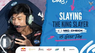 Slaying The King Slayer MPL ID Season 13 | REBELLION ESPORTS MIC CHECK