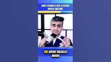 Daily scrum is not a status update meeting