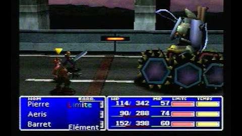 Final Fantasy 7 - LLNMNI challenge (level max : 27) - Motor Ball