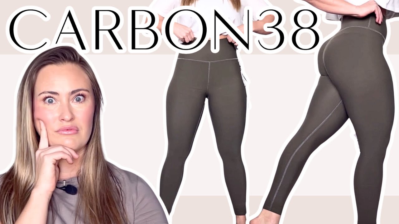 CARBON 38 WORTH THE HYPE? HIGH RISE LEGGINGS IN MELT TRY ON REVIEW