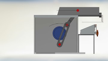 MDD of Shaper mechanism using Solidworks Motion