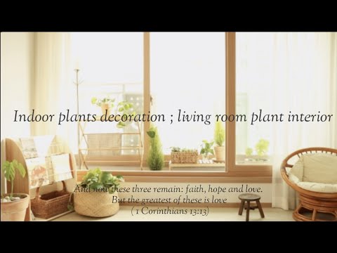 SUB) 봄맞이 거실 플랜테리어, 아파트 실내정원 꾸미기, Indoor plants decoration, living room plant interior