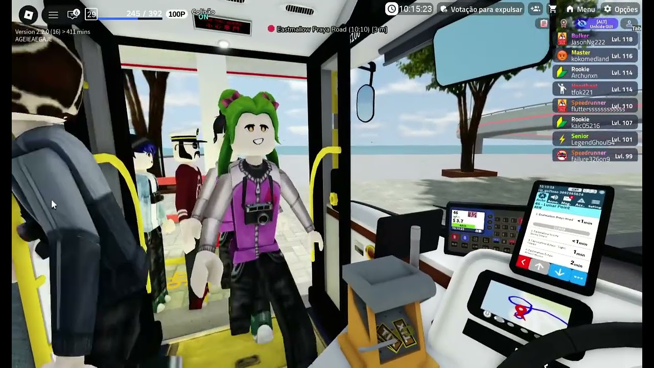 Mais um dia normal no RP de onibus(Sem edit)