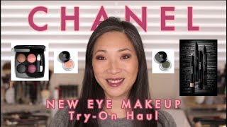 Kyst skade Kamp CHANEL - New Eye Makeup Try-On Haul! - YouTube