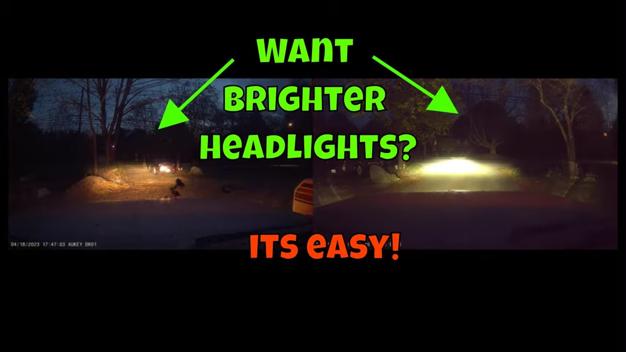 upgrade your headlights to led Halogen vs LED Headlight Bulbs auxito